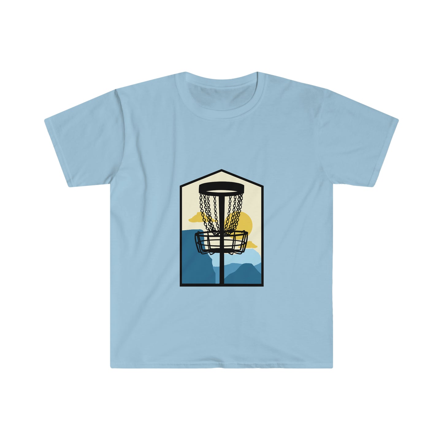 Blue Mountains Disc Golf T-Shirt - Soft style