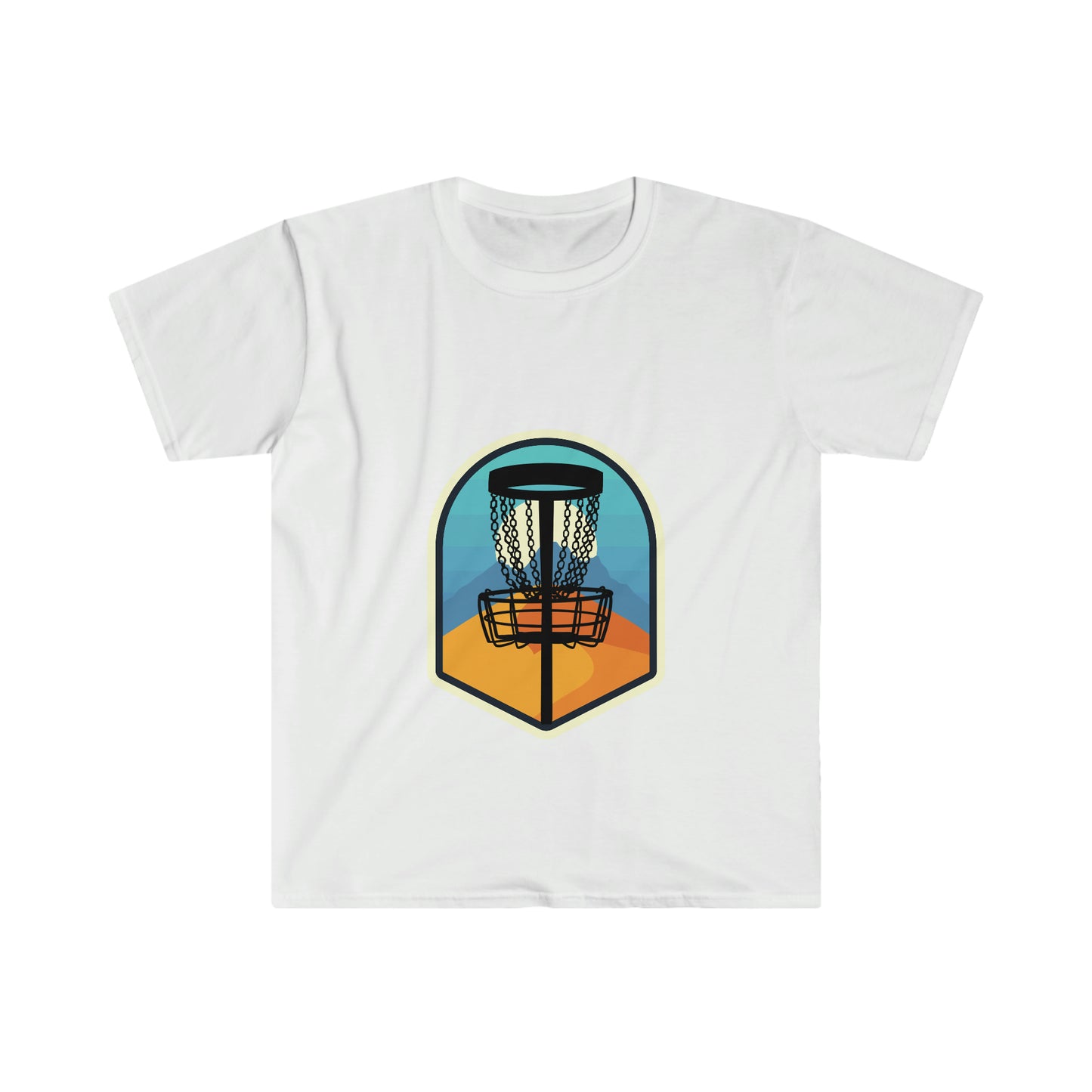 Sandy Desert Disc Golf T-Shirt - Soft style