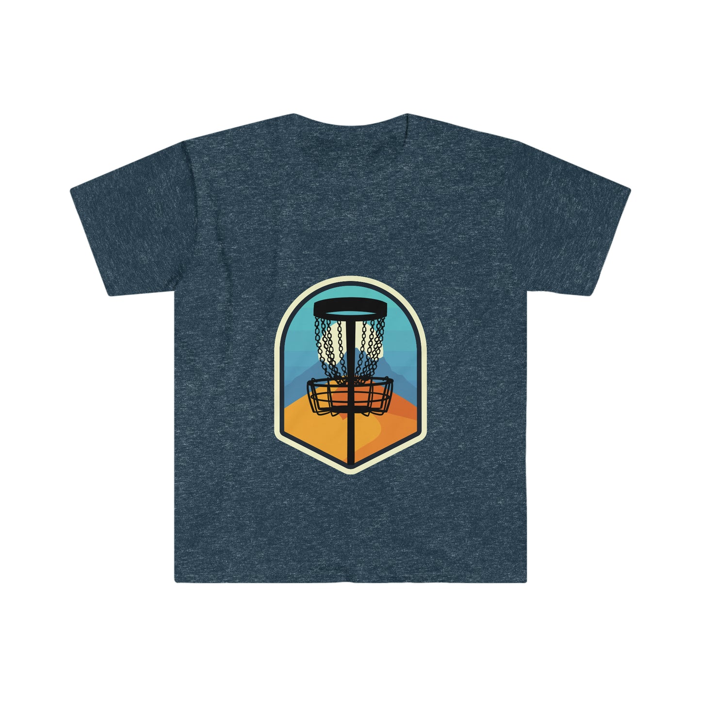 Sandy Desert Disc Golf T-Shirt - Soft style