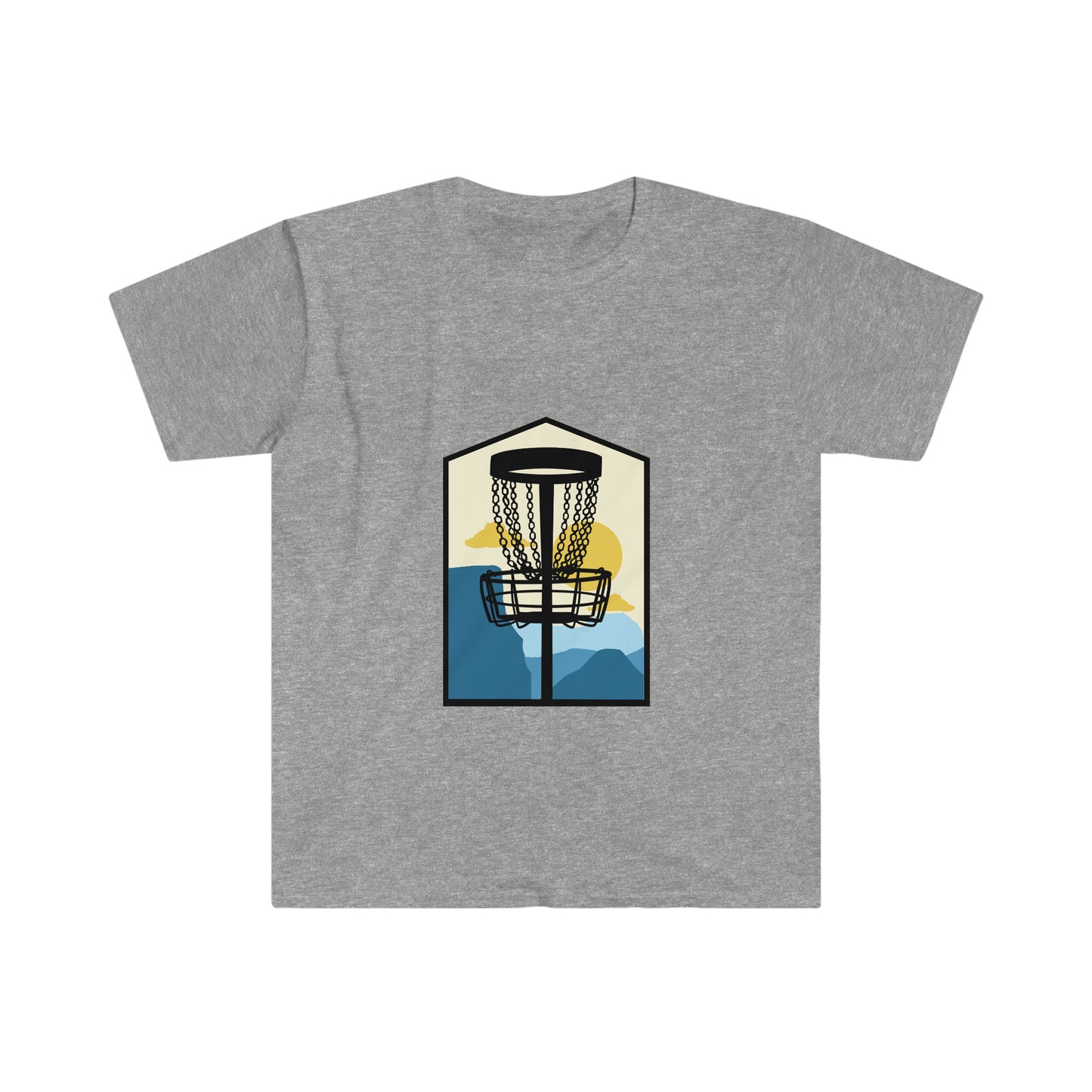 Blue Mountains Disc Golf T-Shirt - Soft style