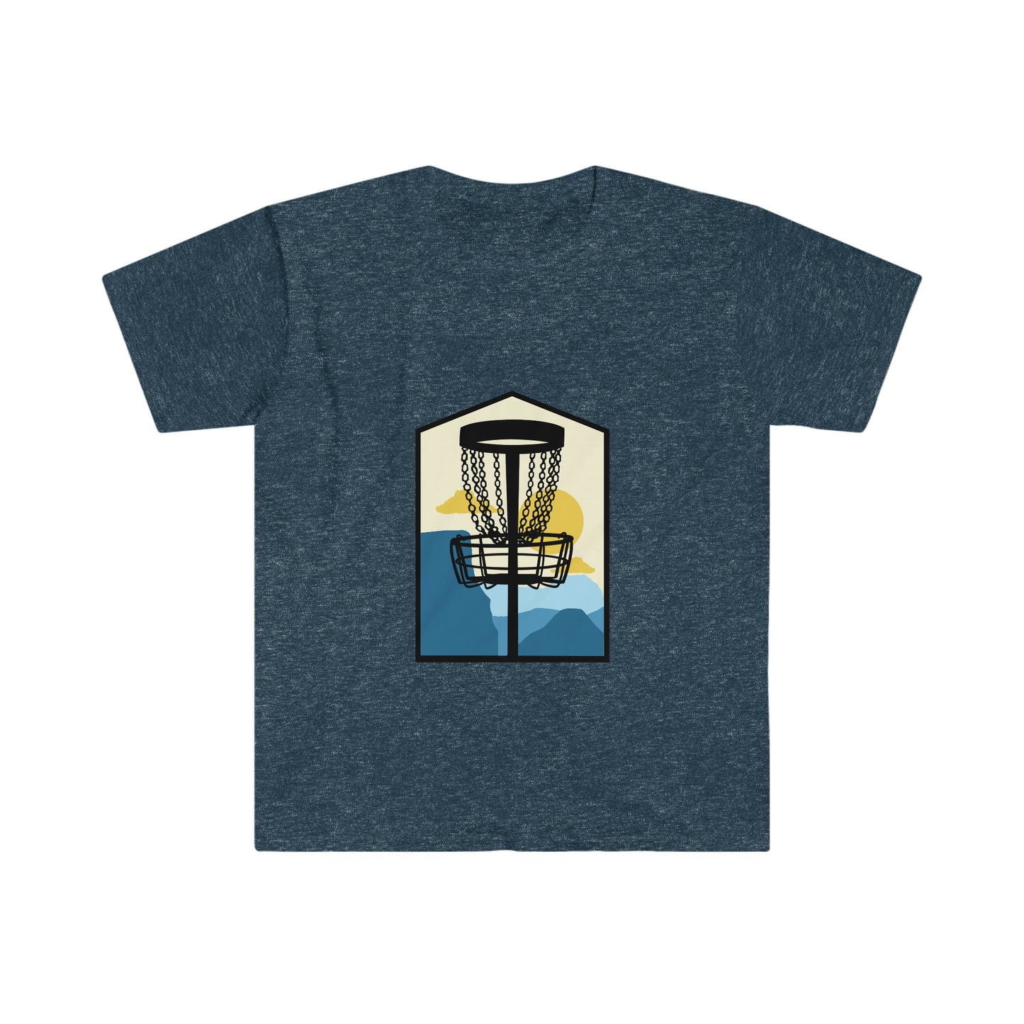 Blue Mountains Disc Golf T-Shirt - Soft style