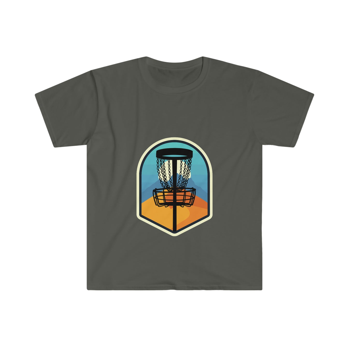 Sandy Desert Disc Golf T-Shirt - Soft style