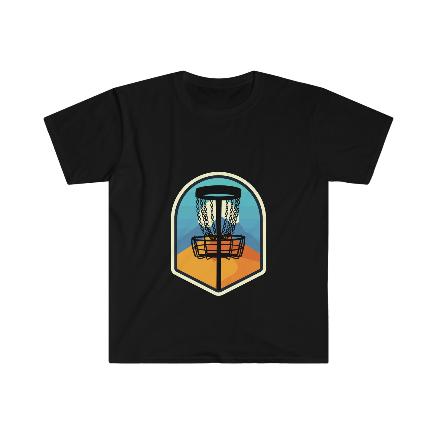 Sandy Desert Disc Golf T-Shirt - Soft style