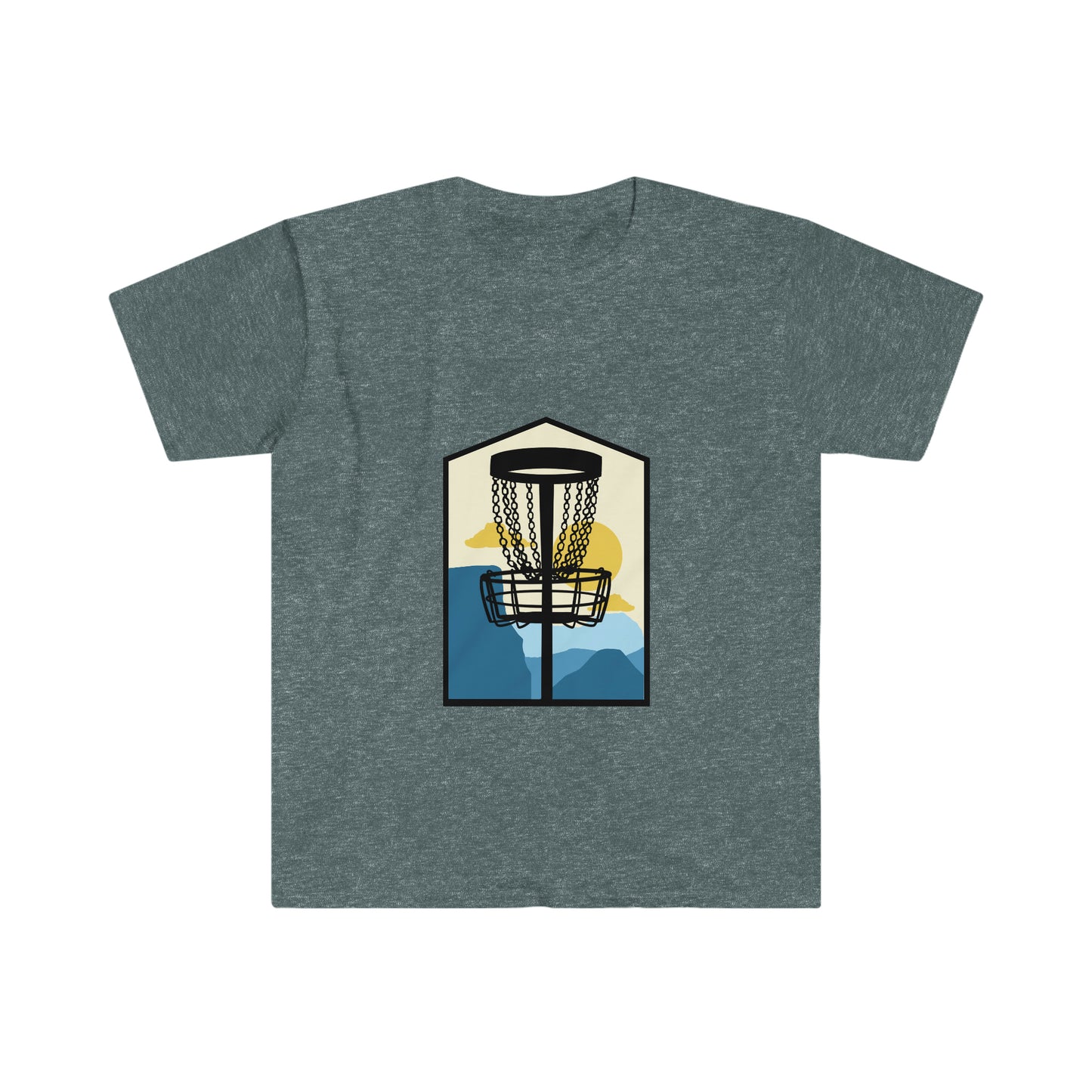 Blue Mountains Disc Golf T-Shirt - Soft style