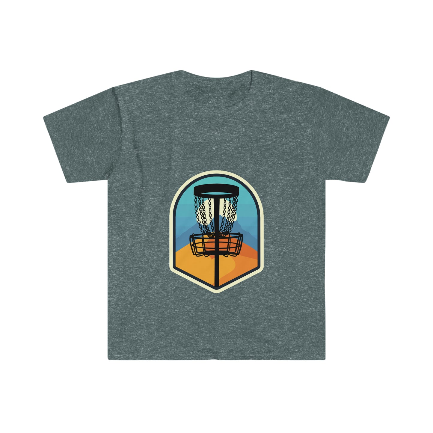 Sandy Desert Disc Golf T-Shirt - Soft style