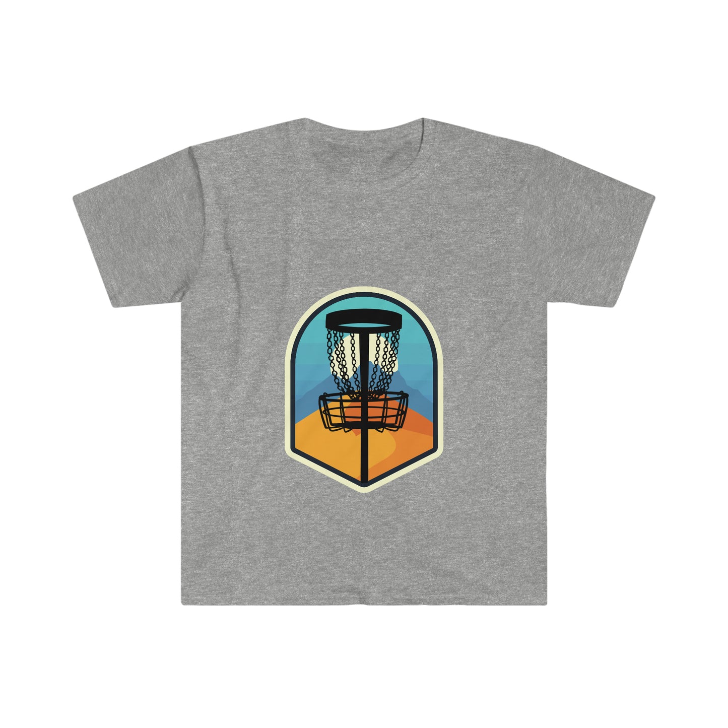 Sandy Desert Disc Golf T-Shirt - Soft style