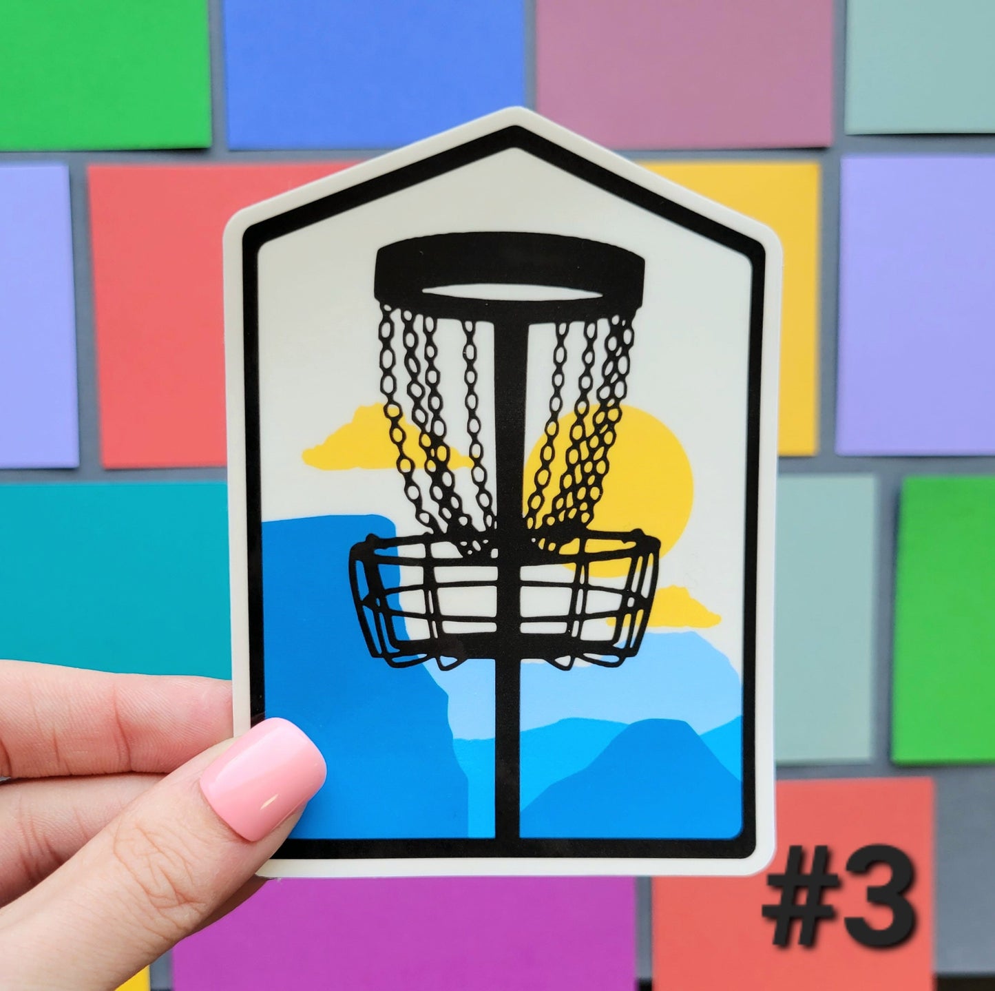 Disc Golf Stickers