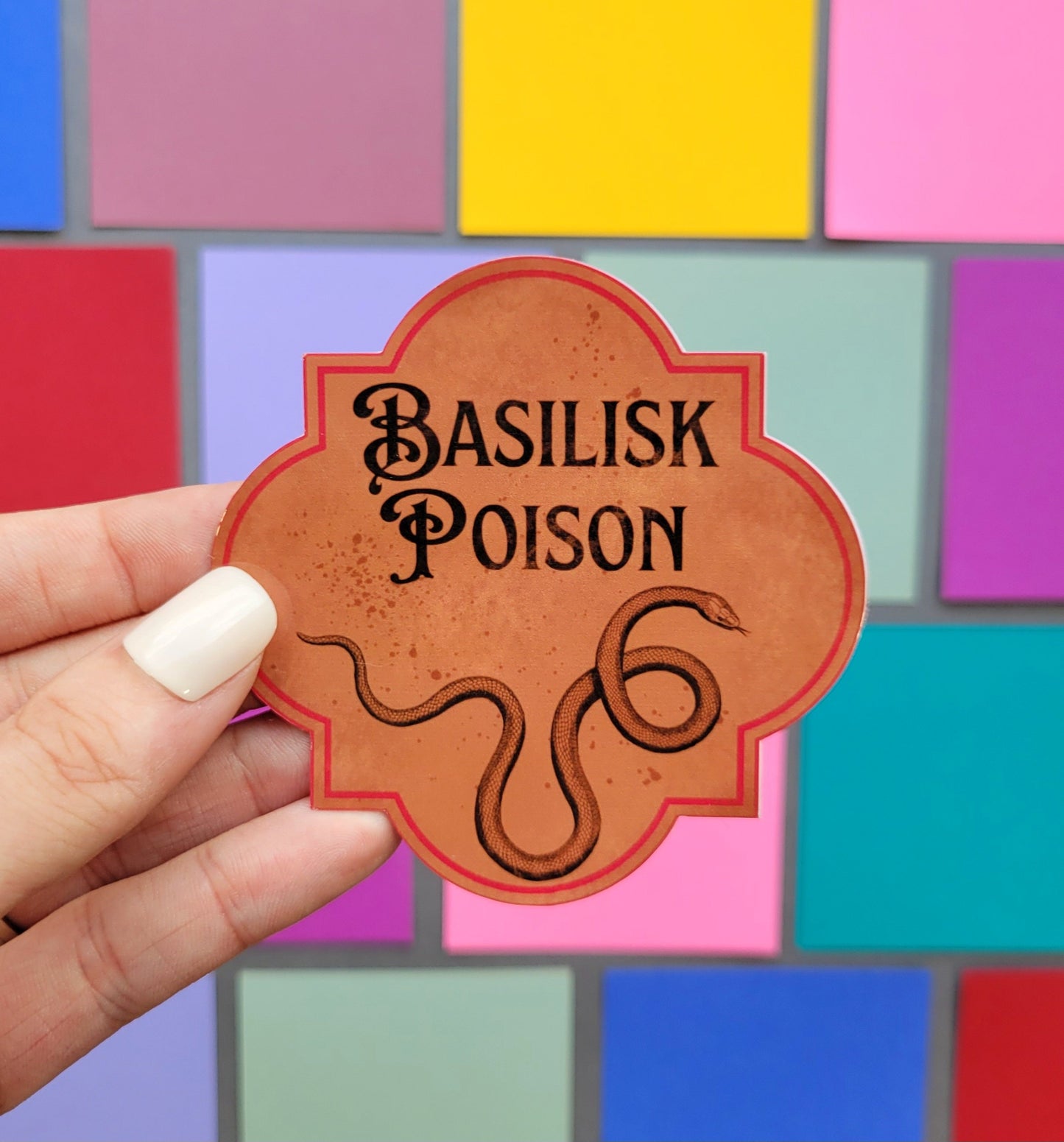 Basilisk Poison Sticker