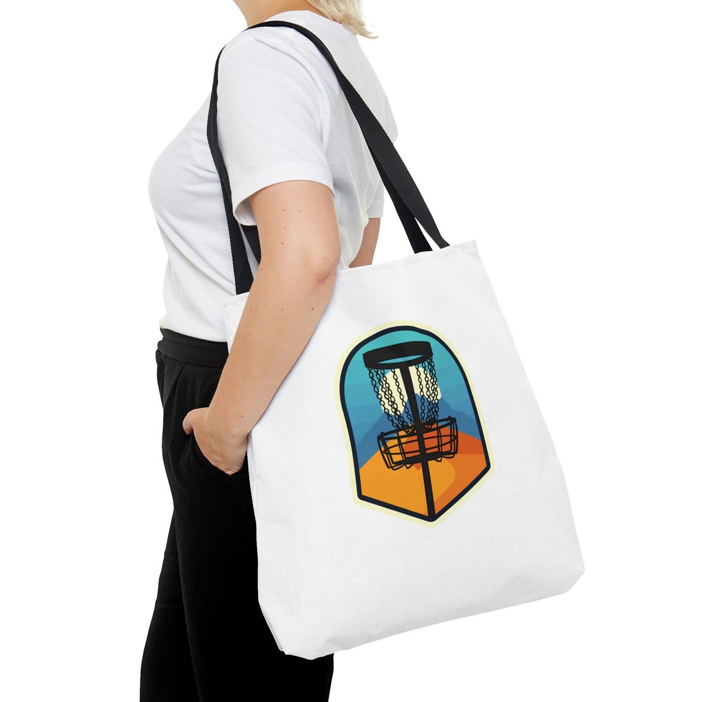 Sandy Desert Disc Golf Tote Bag