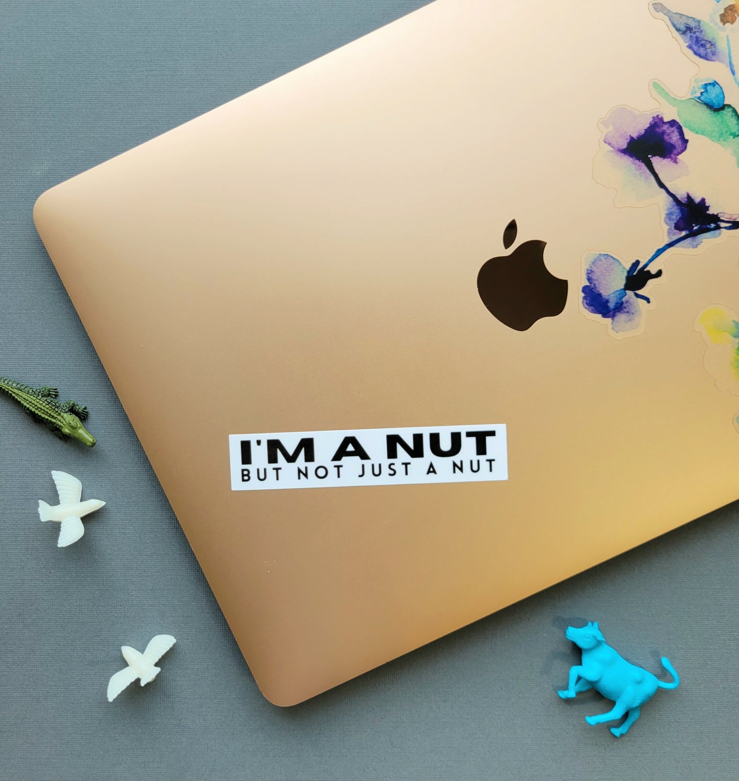 I'm A Nut, But Not Just A Nut Sticker