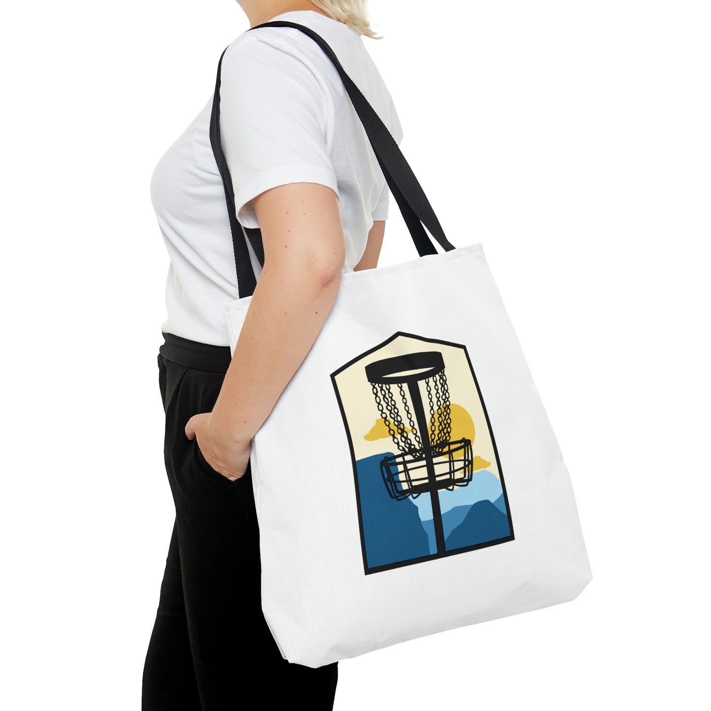 Blue Mountains Disc Golf Tote Bag