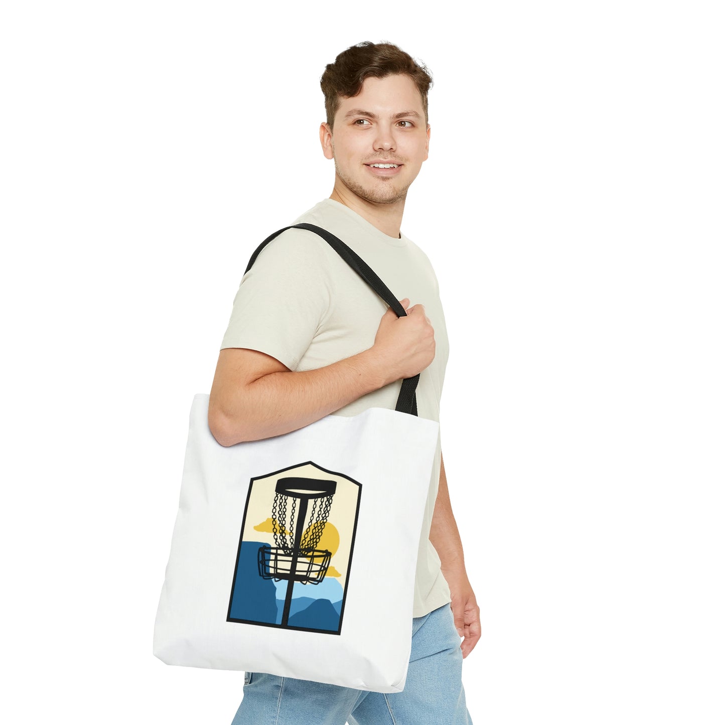 Blue Mountains Disc Golf Tote Bag