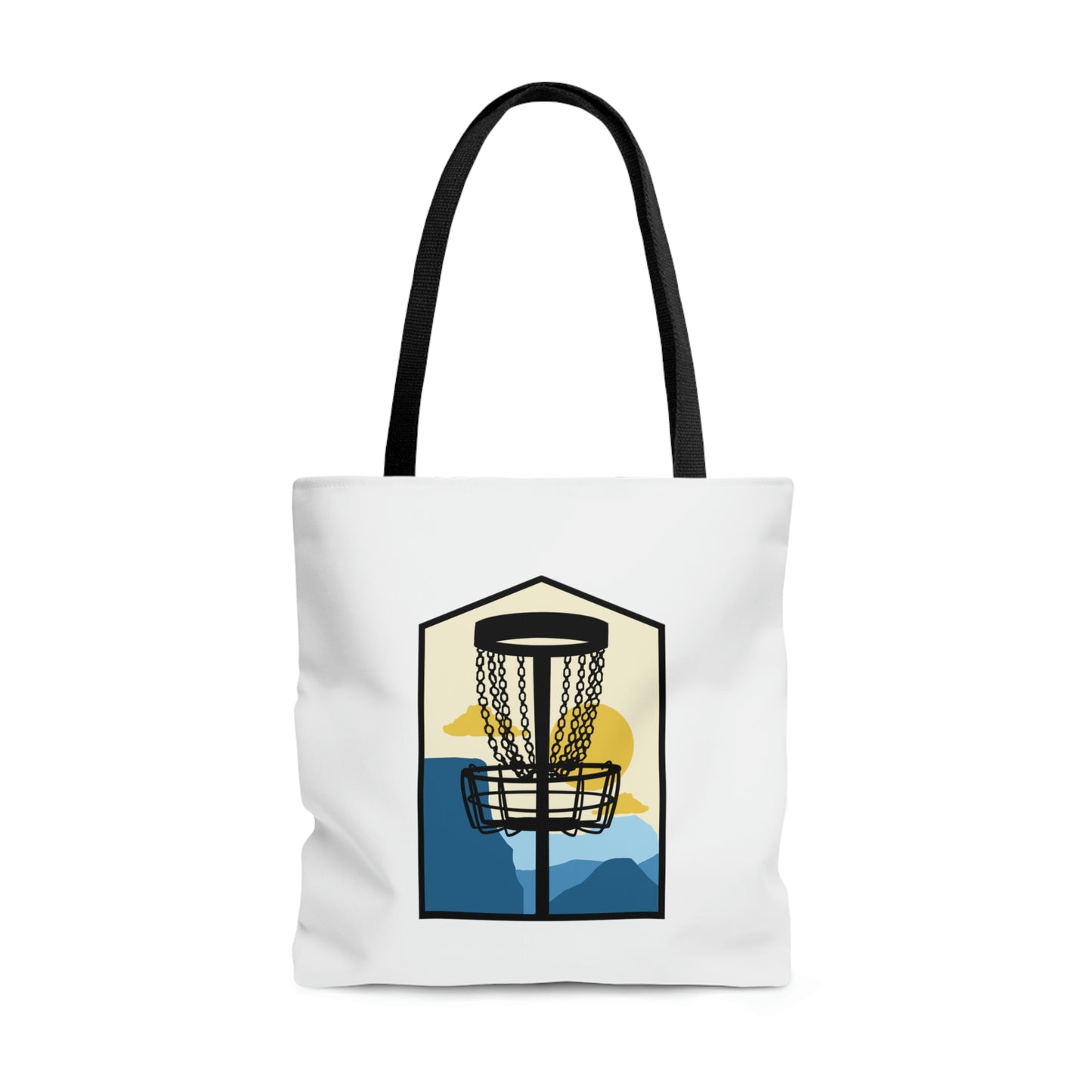 Blue Mountains Disc Golf Tote Bag