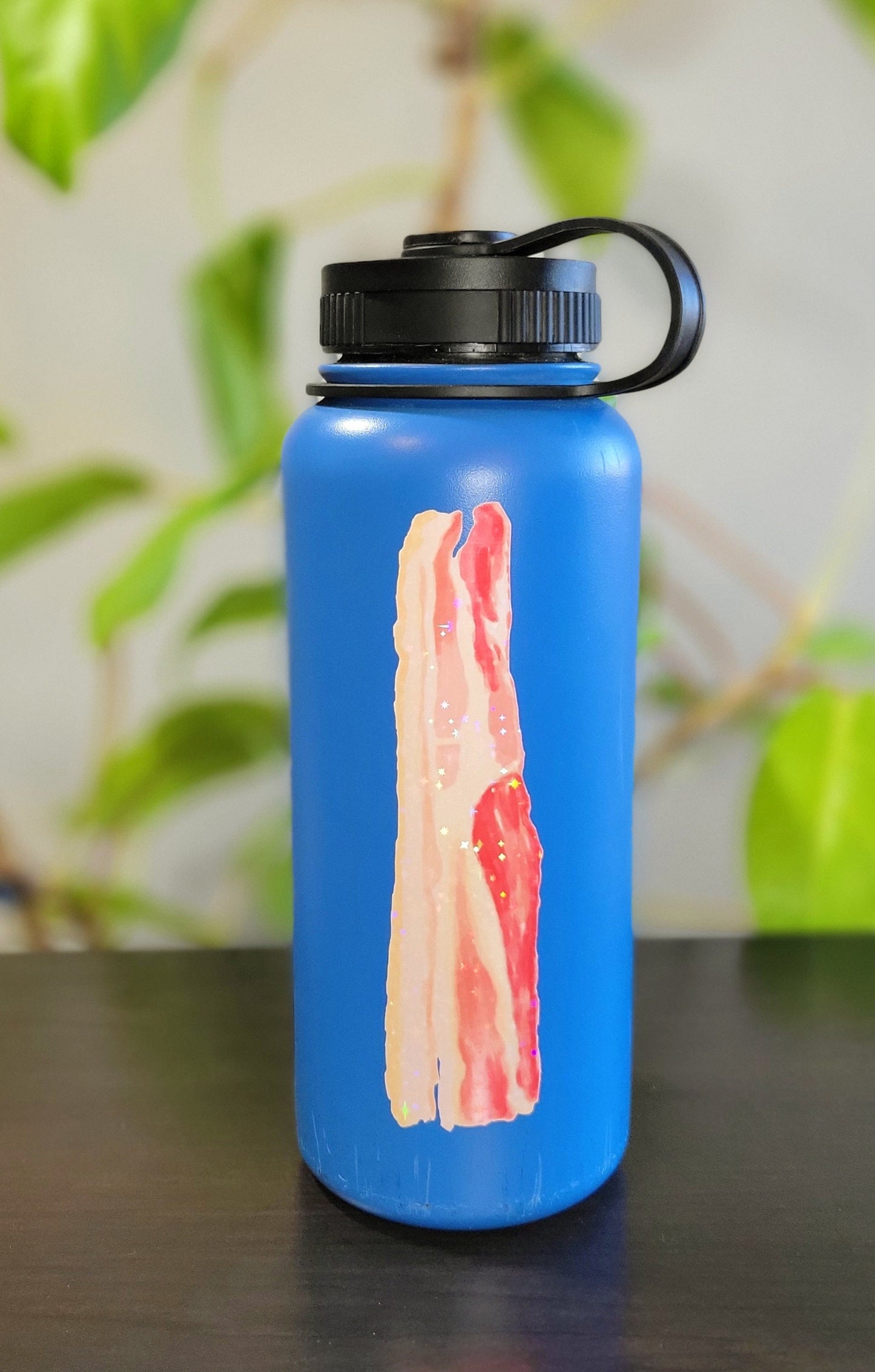 Holographic Bacon Sticker