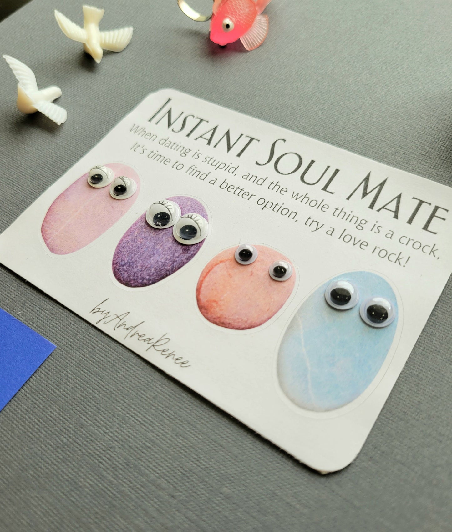 Instant Soul Mate, Love Rocks! Sticker Sheet