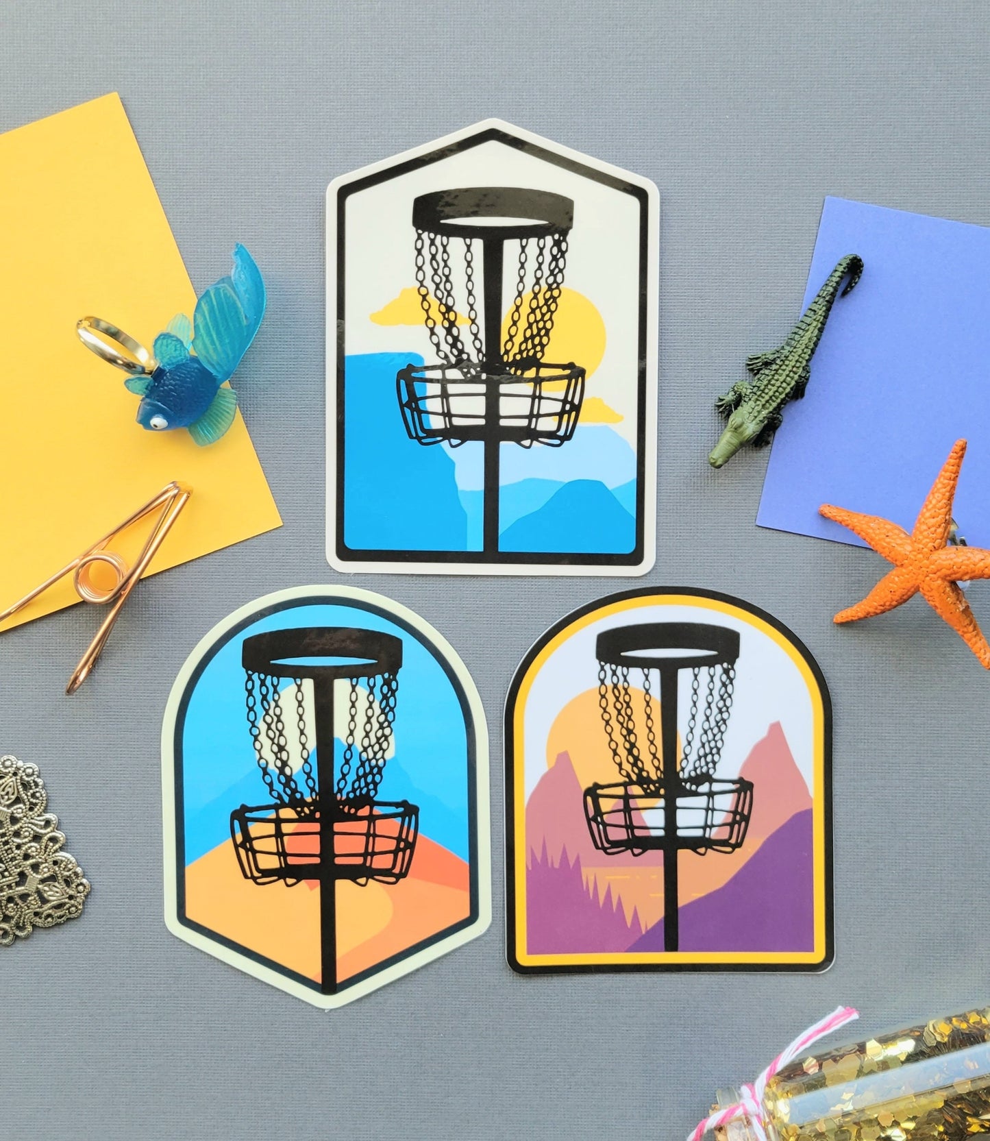 Disc Golf Stickers