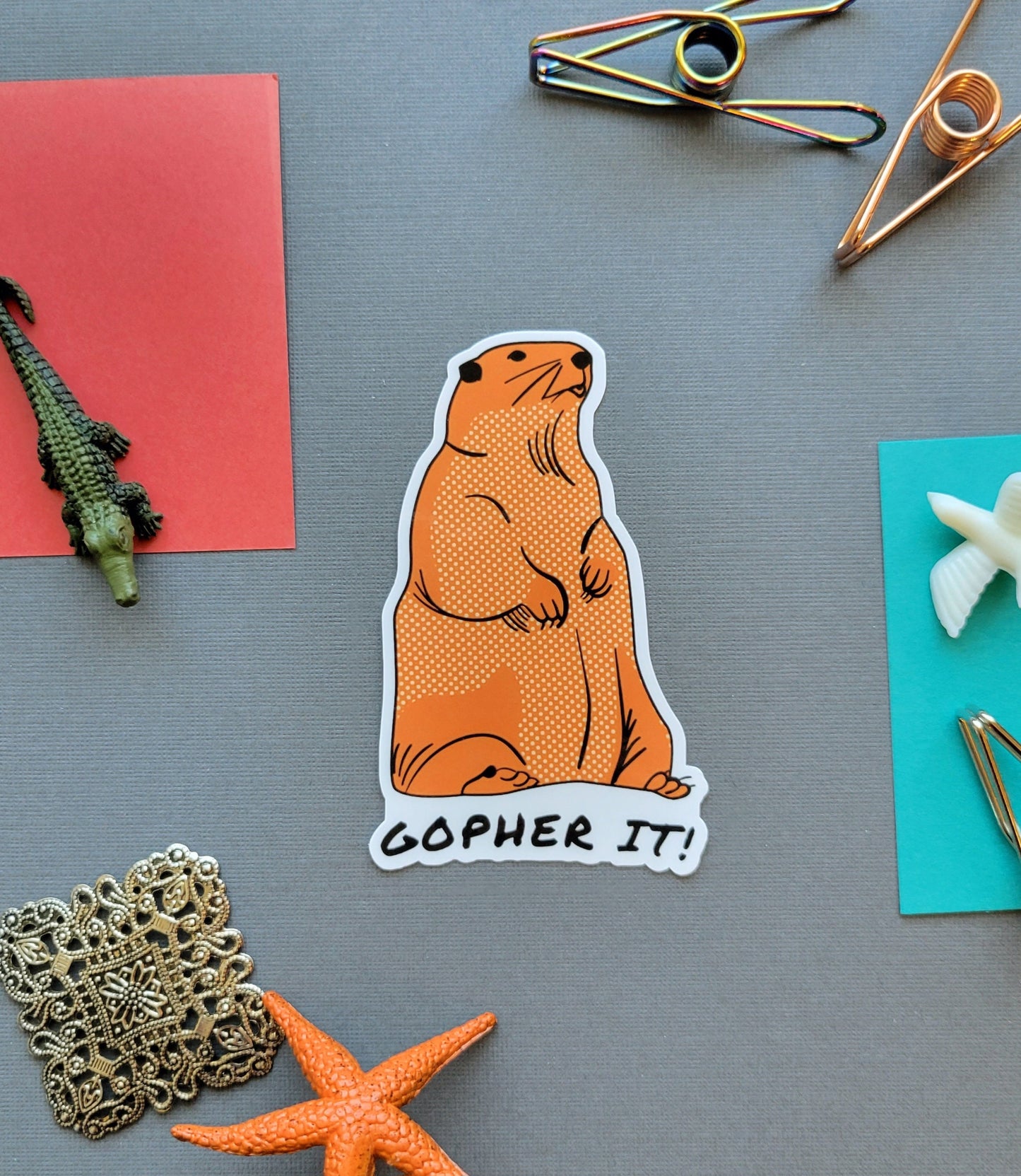 Gopher It Sticker