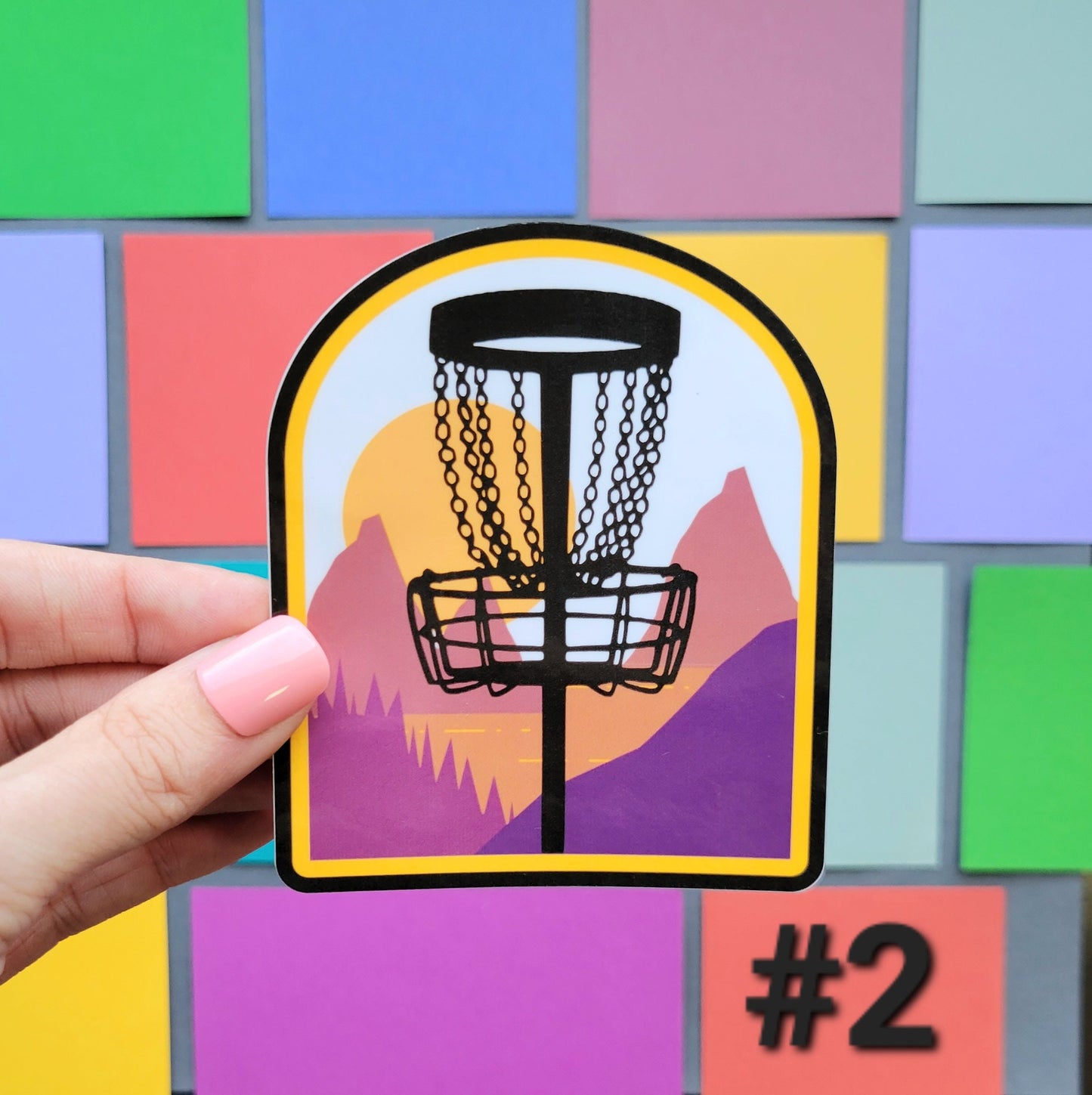 Disc Golf Stickers