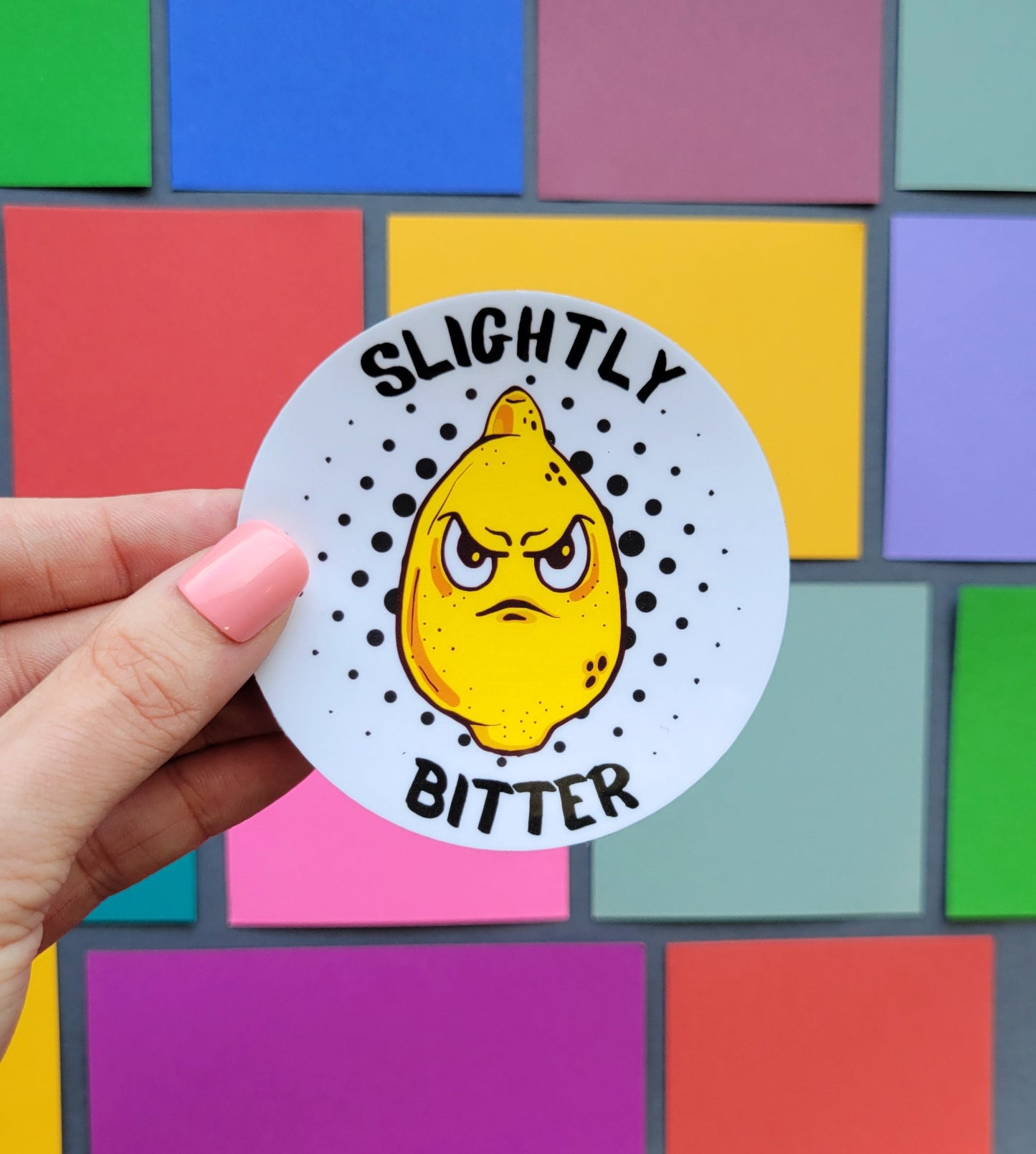 Slightly Bitter Lemon Sticker