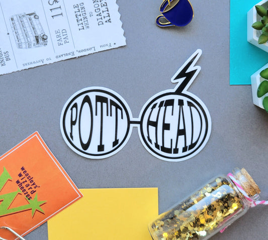 Pott Head Sticker