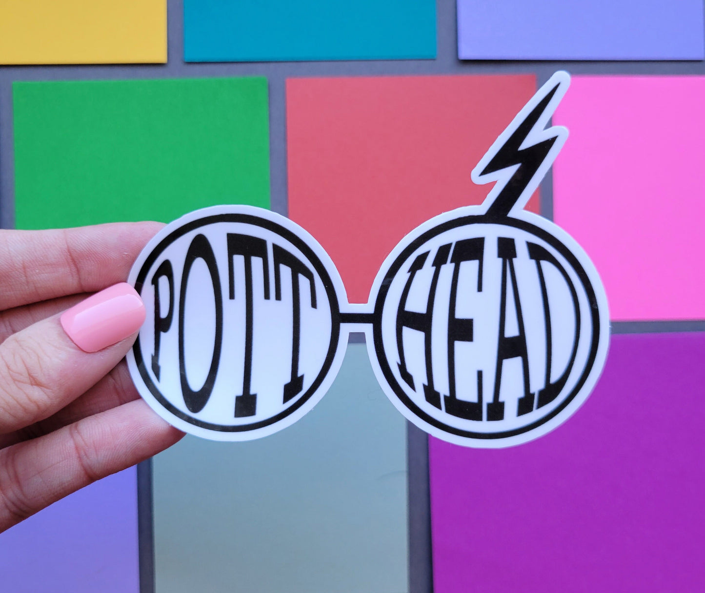 Pott Head Sticker