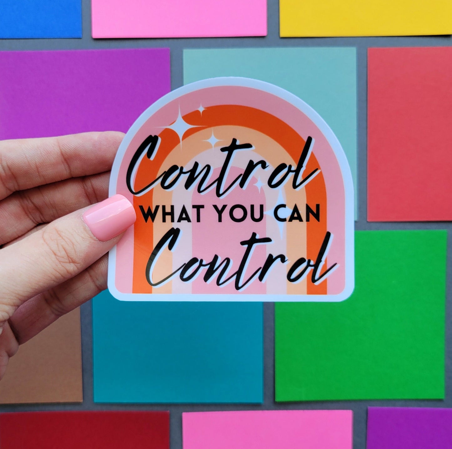 Control What You Can Control Sticker