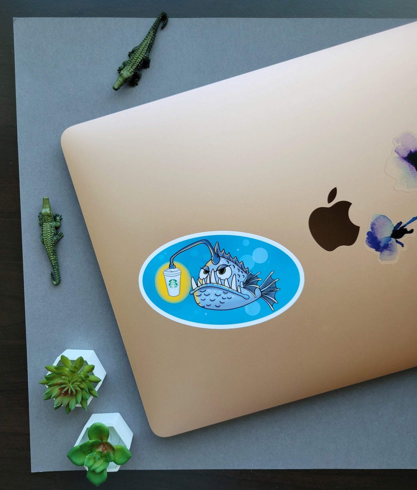 How To Catch A Coffee Addict Sticker