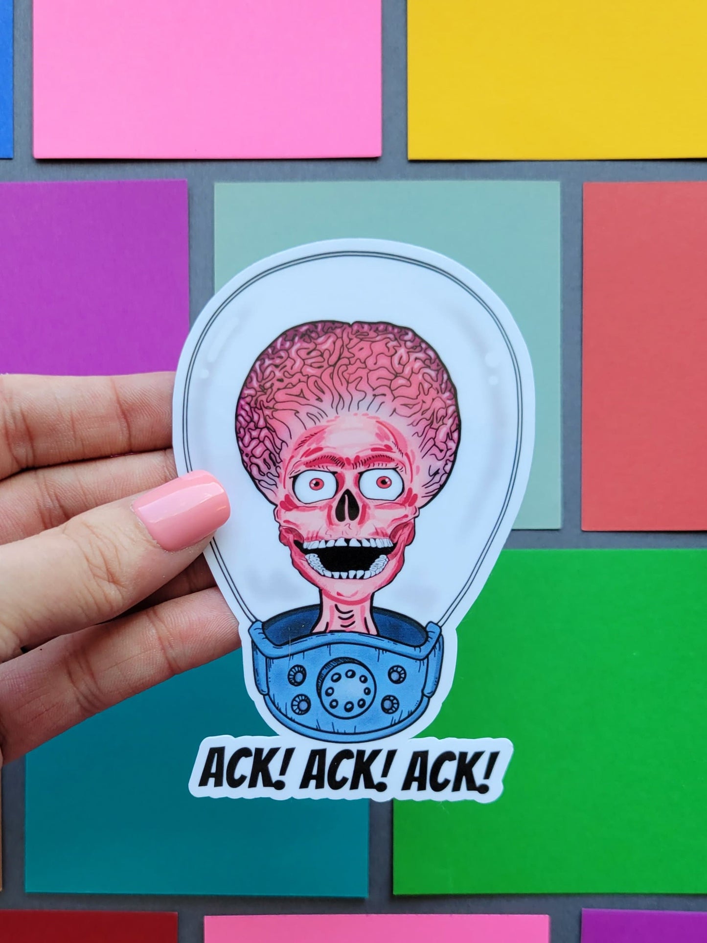 Martian Sticker