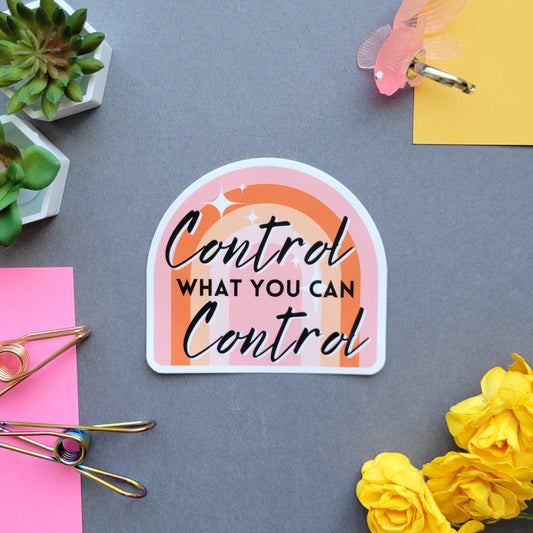 Control What You Can Control Sticker