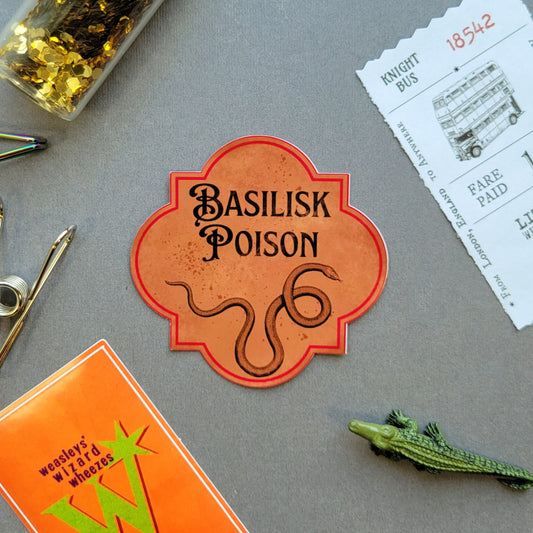 Basilisk Poison Sticker