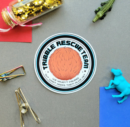 Tribble Rescue Team Sticker