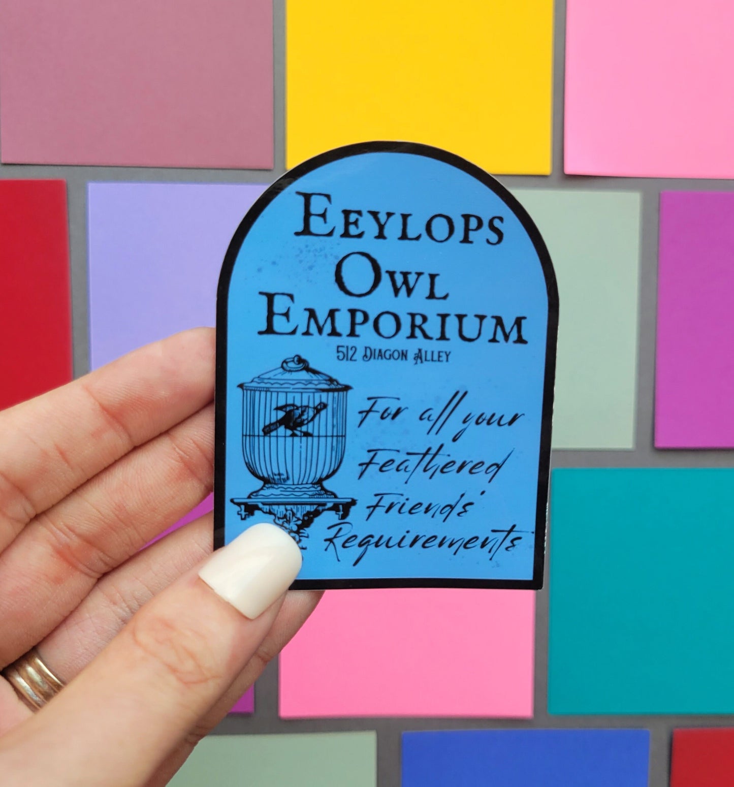 Eeylops Owl Emporium Sticker