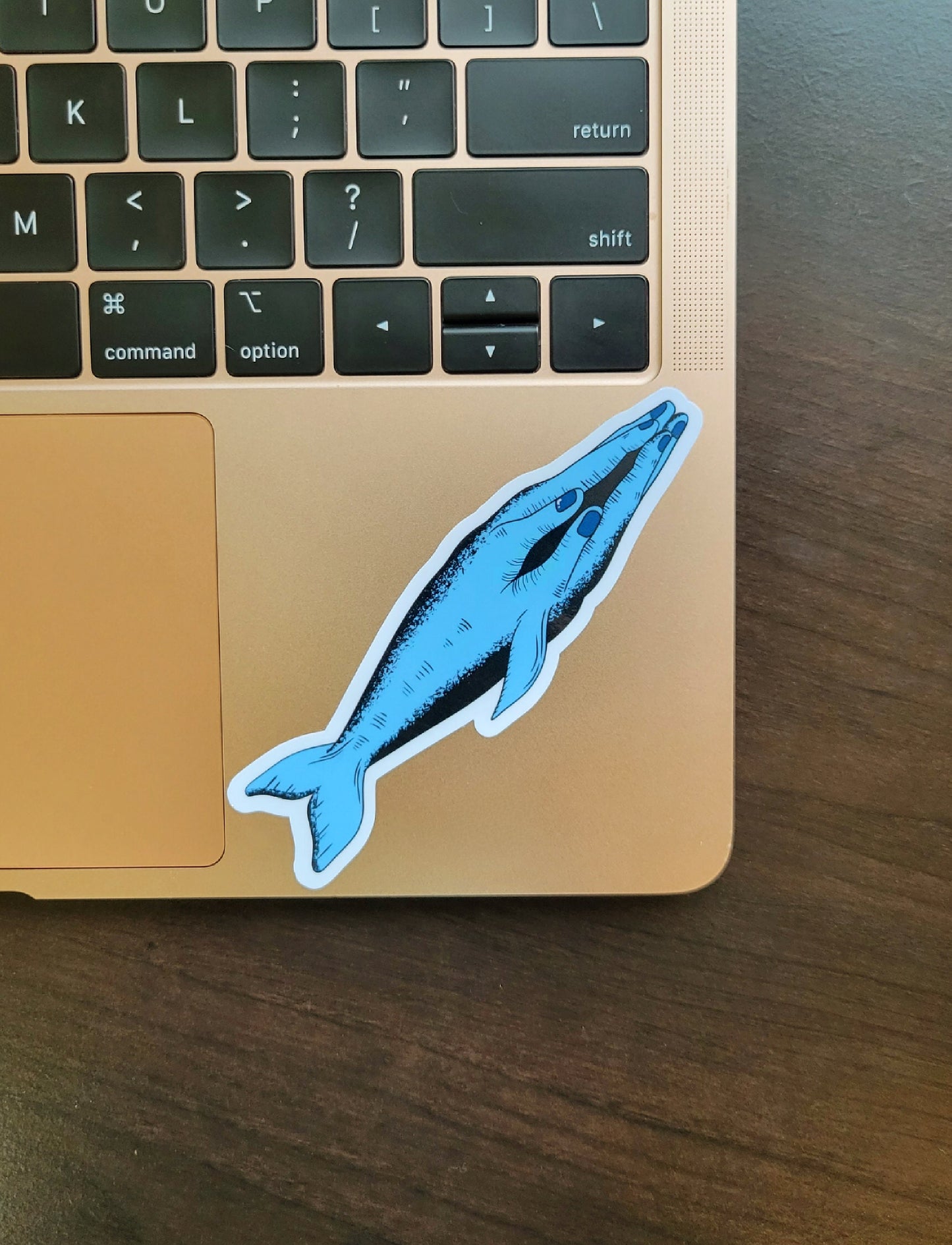 Whale That's Handy Sticker