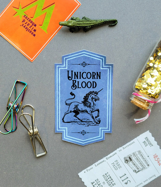 Unicorn Blood Sticker